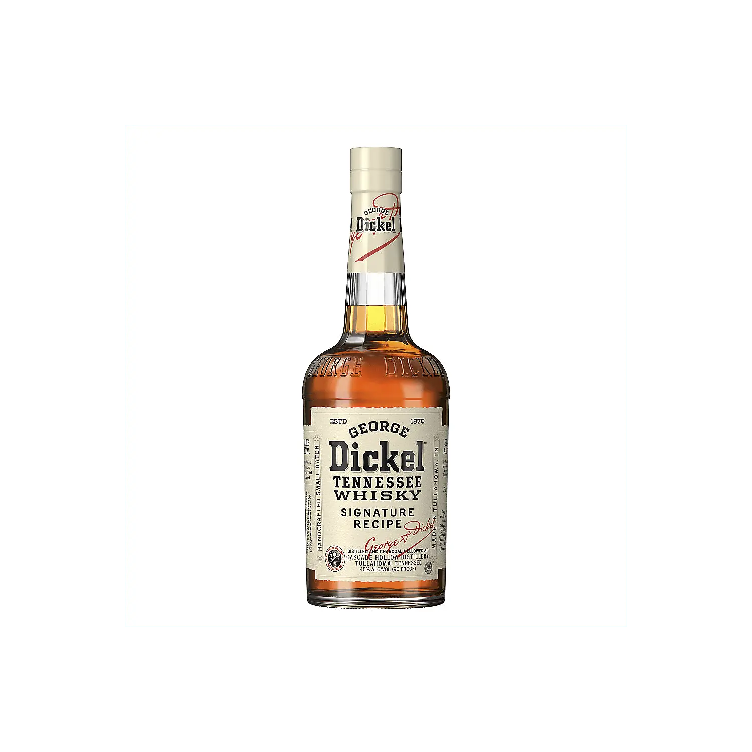 George Dickel Tennessee Whiskey Signature Recipe 90 750ml.