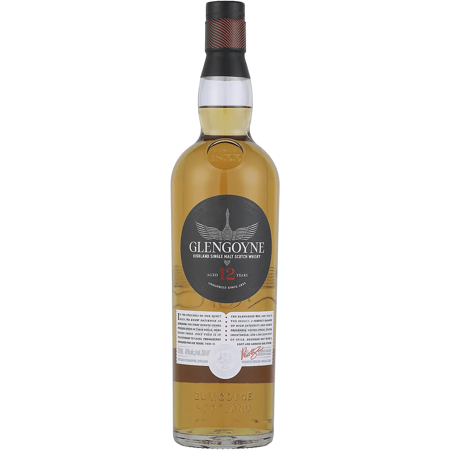 Glengoyne Single Malt Scotch 12 Yr 86 750ml.