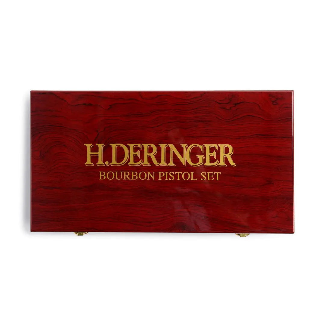 H. Deringer Bourbon Whiskey Pistol Set 200mlx2.