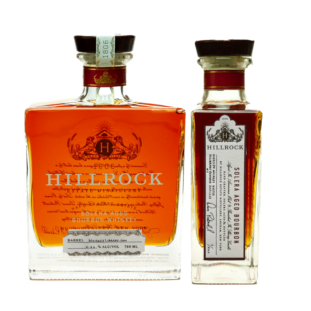 Hillrock Solera Aged Bourbon Pedro Ximénez Cask Finish 112.3 Proof Whiskey Library Barrel Pick 750ml