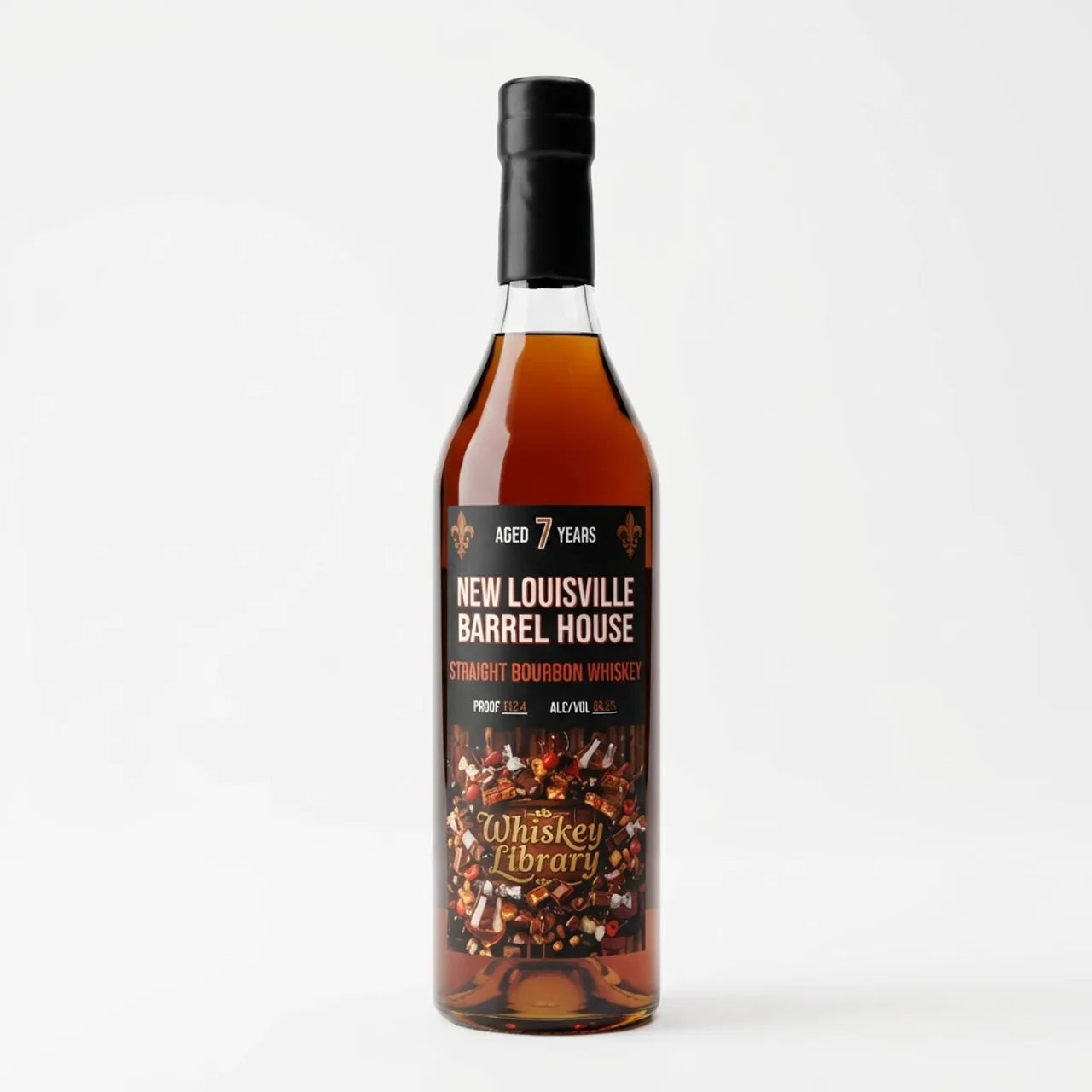 New Louisville 7 Years Old Single Barrel - Italian Cherry Candy Bar 750ml