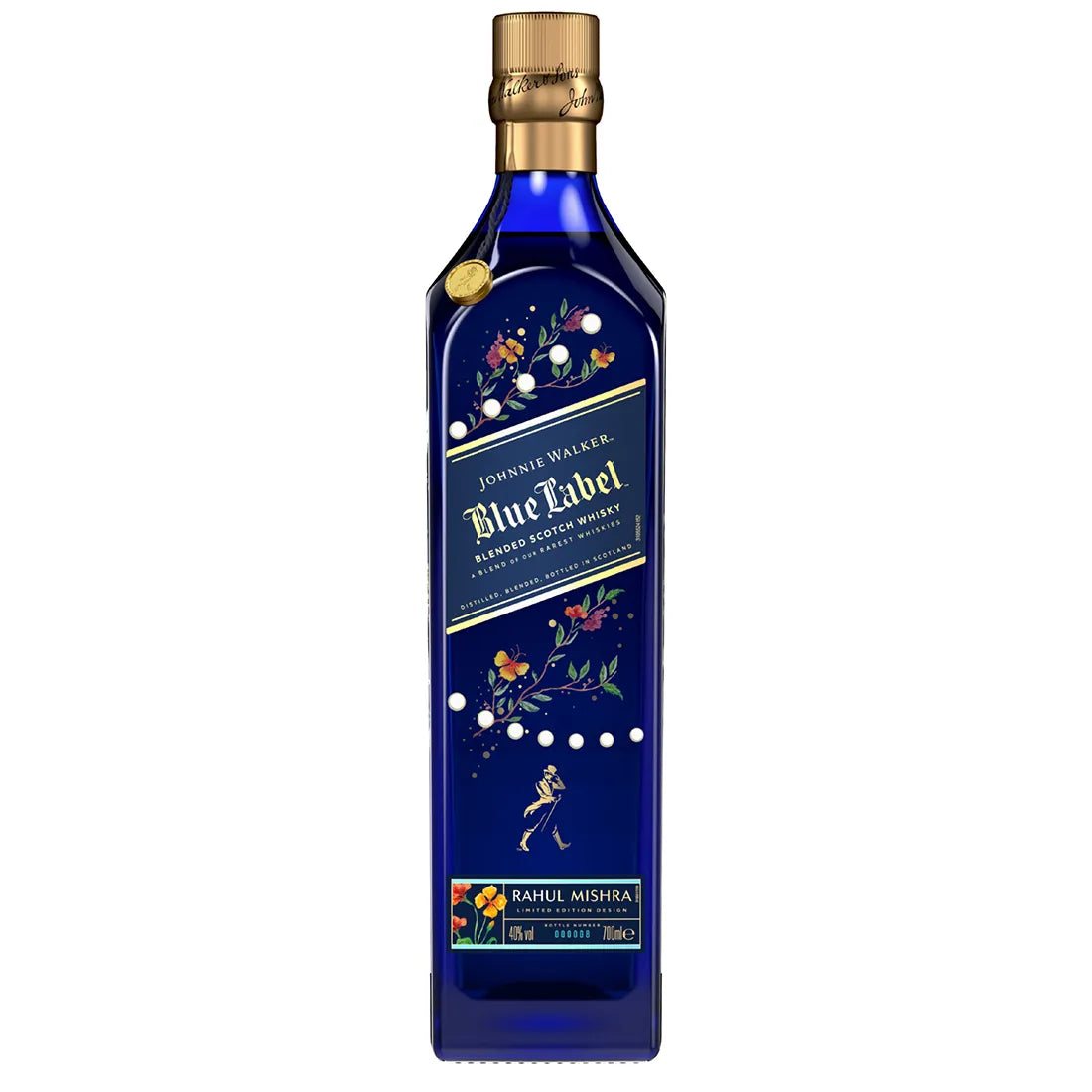 Johnnie Walker Blue Diwali Rahul Mishra Limited Edition Blended Scotch 750ml