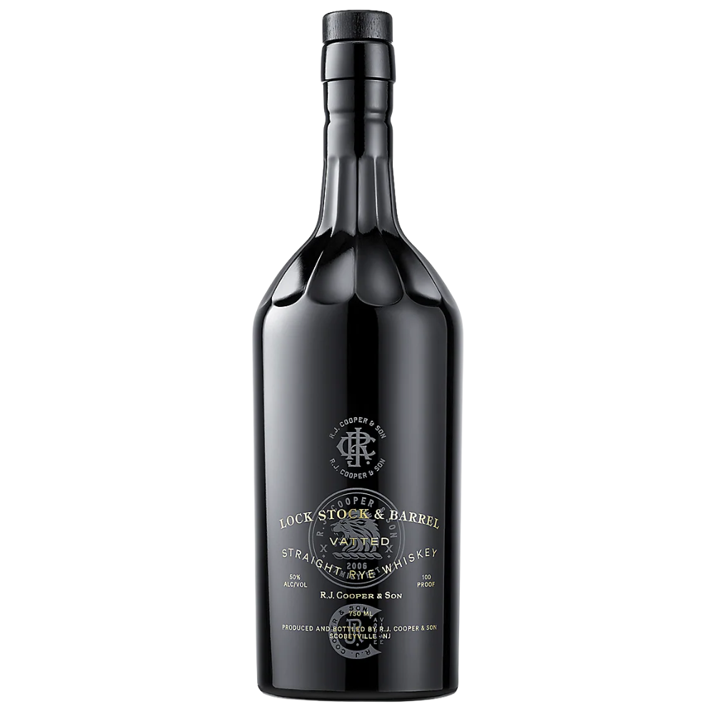Lock Stock & Barrel Straight Rye Whiskey Vatted Batch 2022-1 100 Proof 750ml