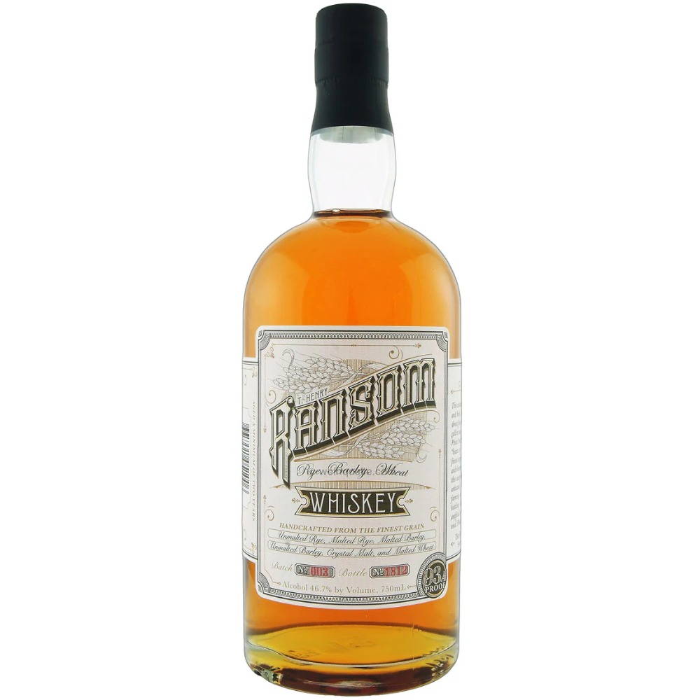 Ransom Rye, Barley & Wheat Whiskey 750ml