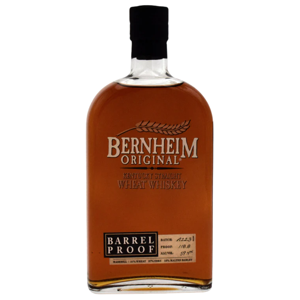 Bernheim Original Straight Wheat Whiskey Barrel Proof 750ml
