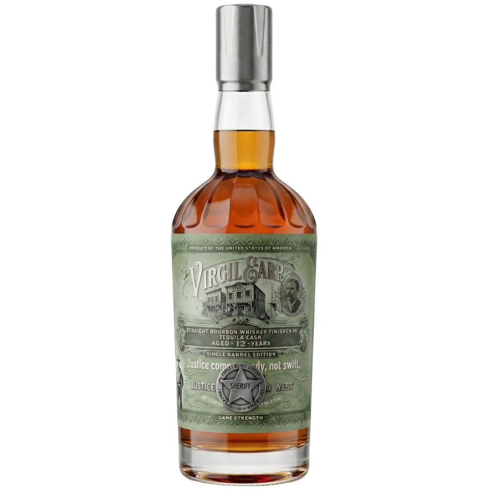 Virgil Earp 12 Years Old Single Barrel Bourbon Finished in Tequila Cask 750ml