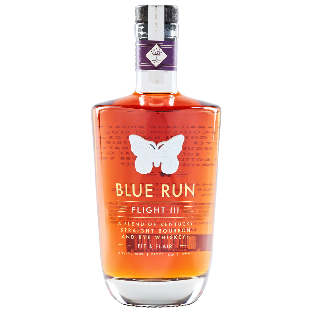 Blue Run Blended American Whiskey Flight Series Iii Sails & Rails 115 Proof 750ml