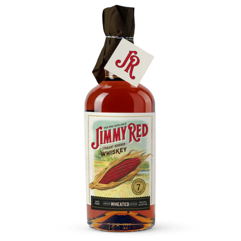 `High Wire 7 Years Old Jimmy Red Wheated Bourbon Whiskey 107 Proof 750ml