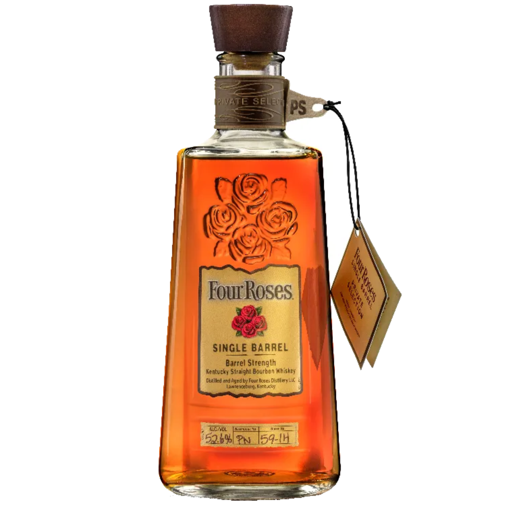 Four Roses Private Selection OESF Barrel Strength Single Barrel Kentucky Straight Bourbon Whiskey 114.6 Proof 750ml
