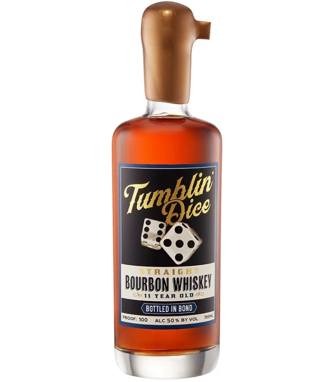 Tumblin' Dice 11 Year Bottled in Bond Straight Bourbon 100 Proof 700ml