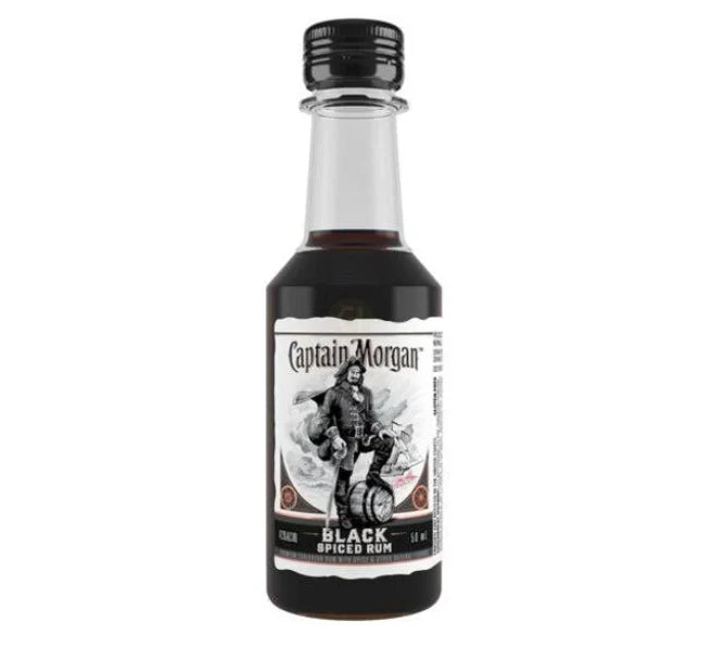 Captain Morgan Black Spiced Rum 50ml