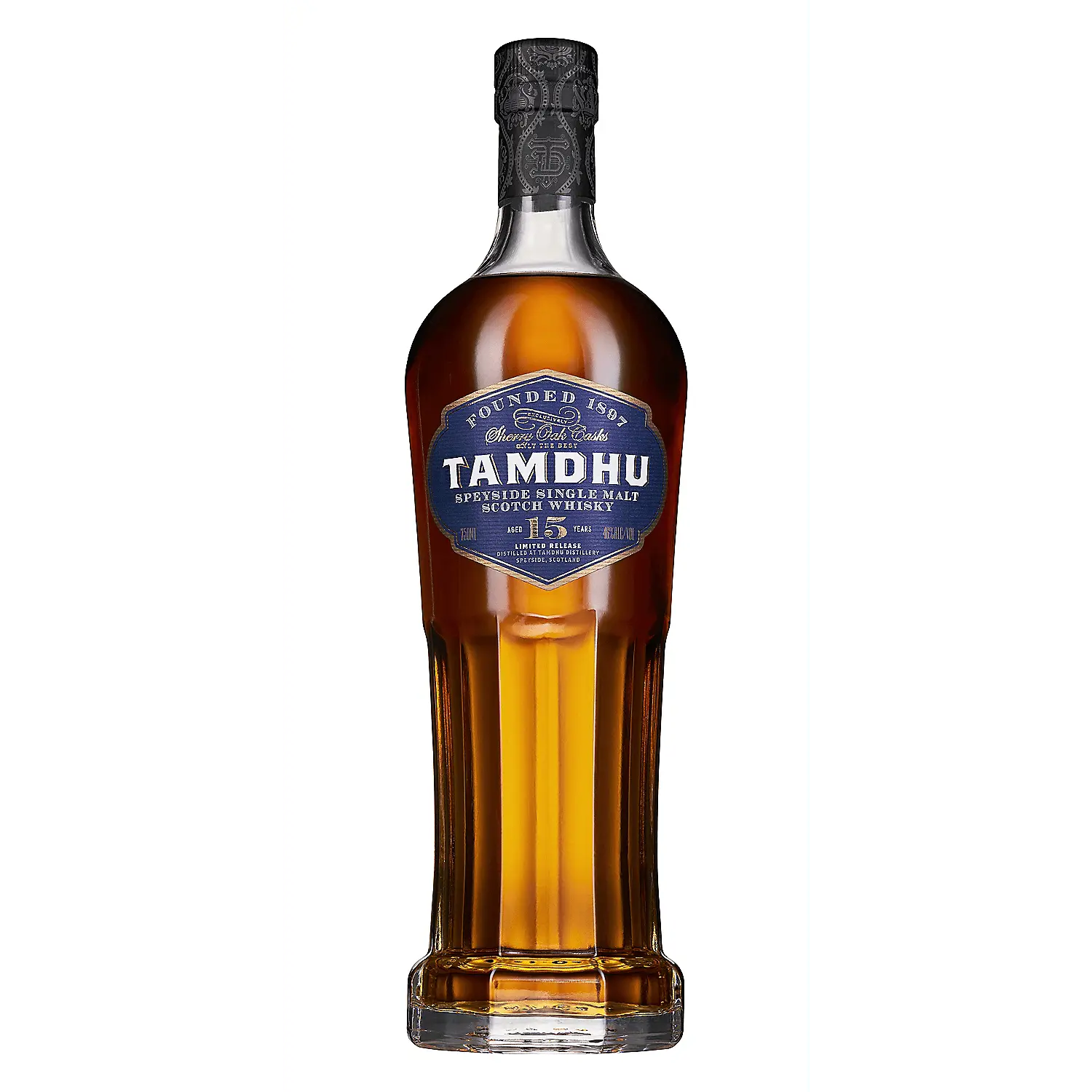 Tamdhu Single Malt Scotch Limited Release 15 Yr 92 750ml.