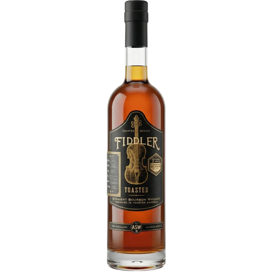 Fiddler Toasted Bourbon 7 Years Old Small Batch Whiskey 750ml