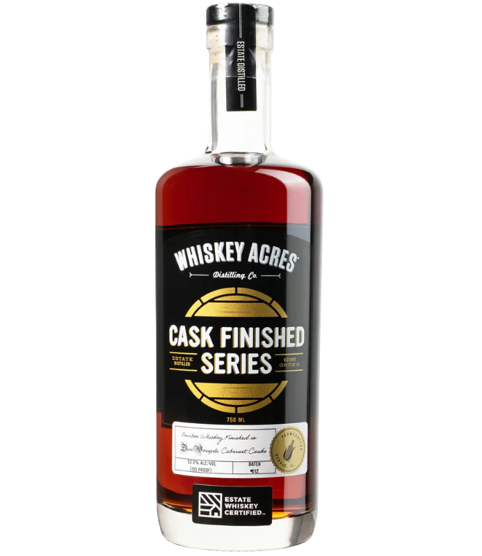 Whiskey Acres Cask Finished Series: Dunn Vineyards Cabernet Casks 750ml