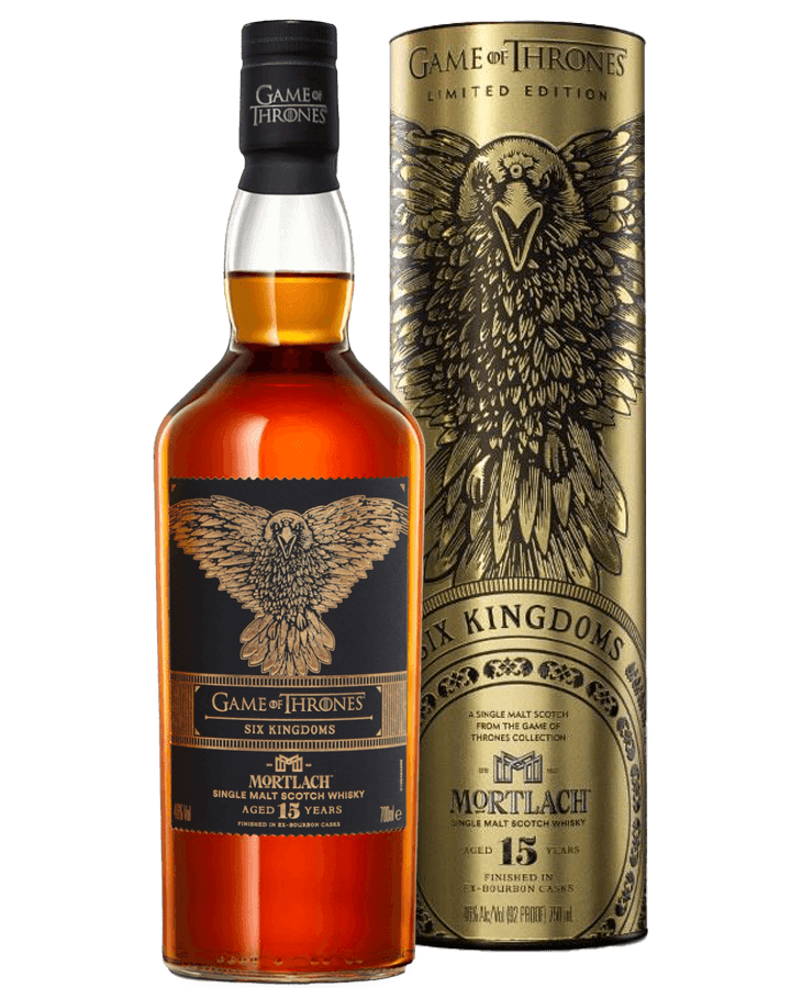 Mortlach 15 Year Lord of 6 Kingdoms GOT Single Malt Scotch 750ml