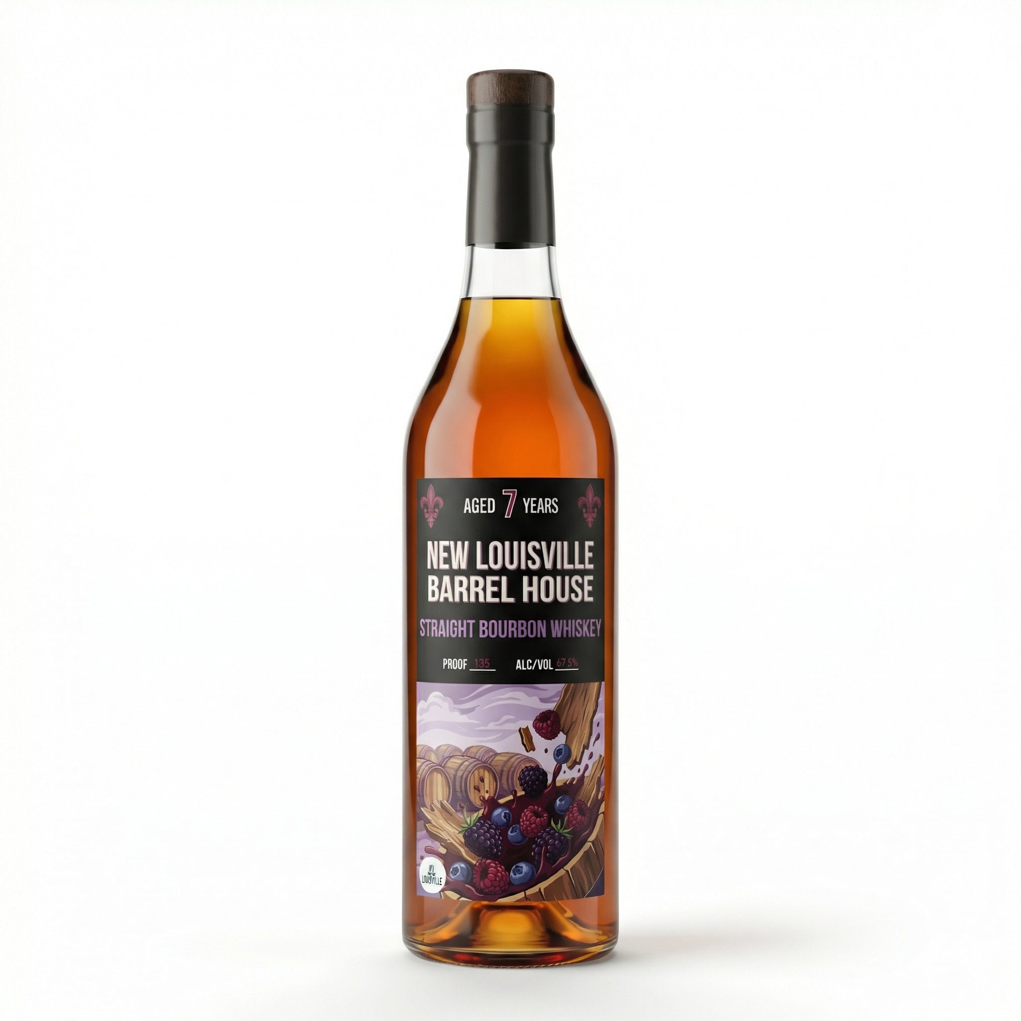 New Louisville 7 Years Old Single Barrel - Berry Bomb 750ml