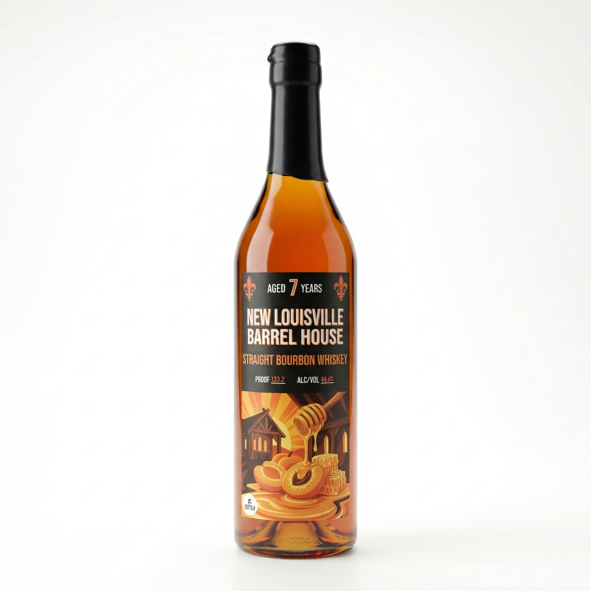 New Louisville 7 Years Old Single Barrel - Apricot Honeybun 750ml