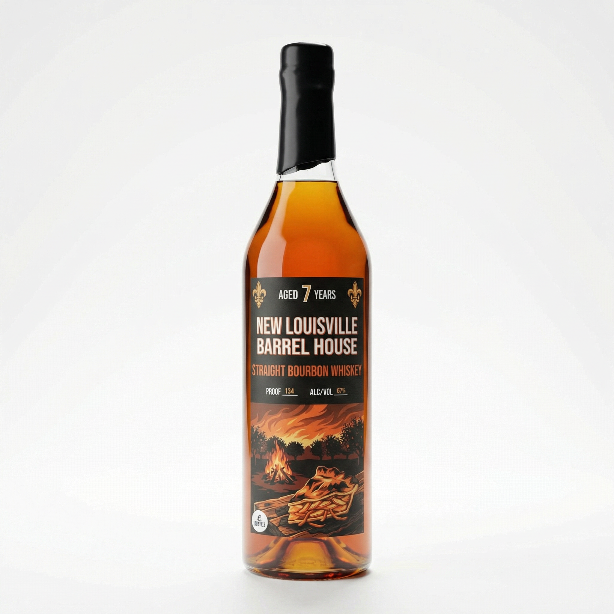 New Louisville 7 Years Old Single Barrel - Apple Pie Pounder 750ml