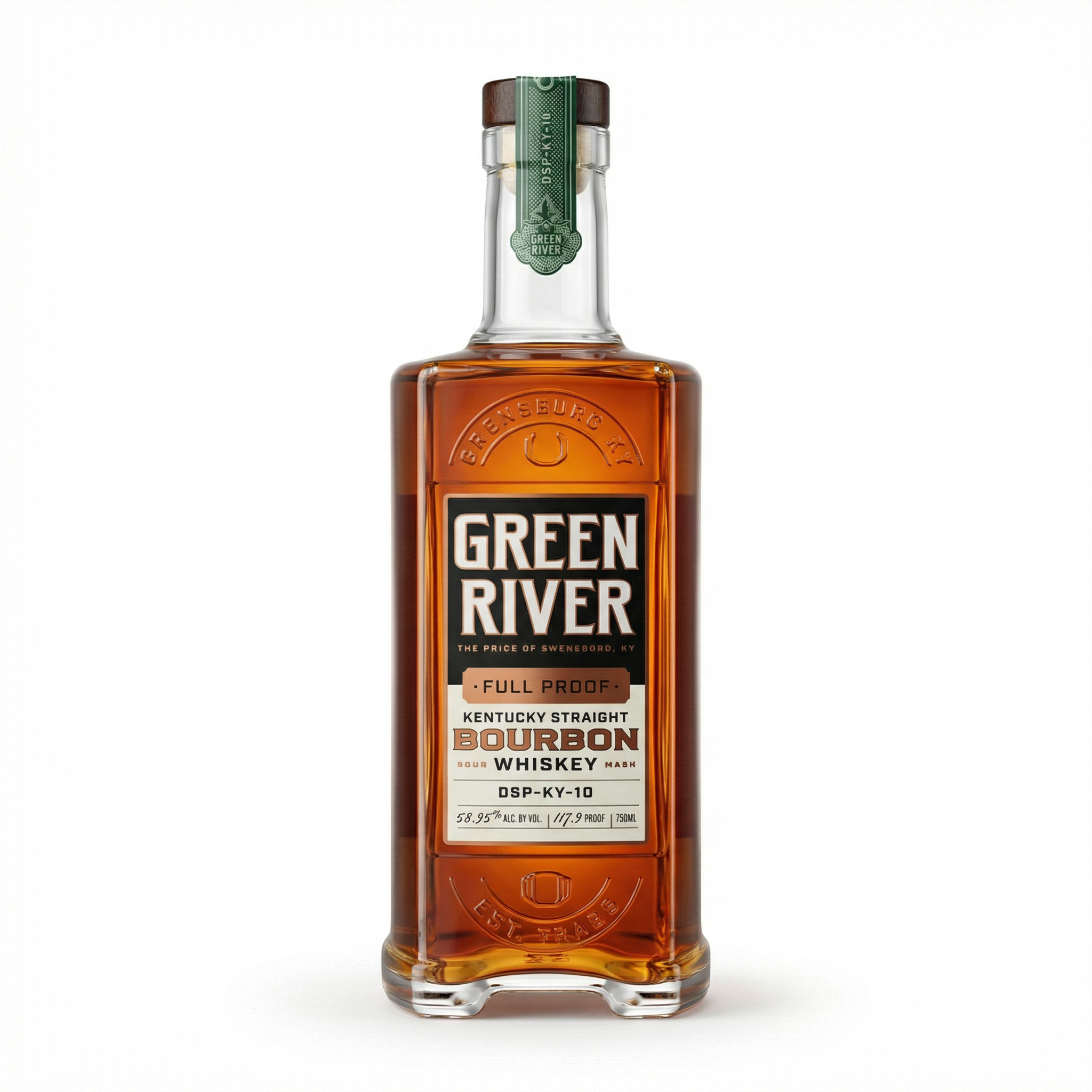 Green River Full Proof Kentucky Straight Bourbon Whiskey 750ml