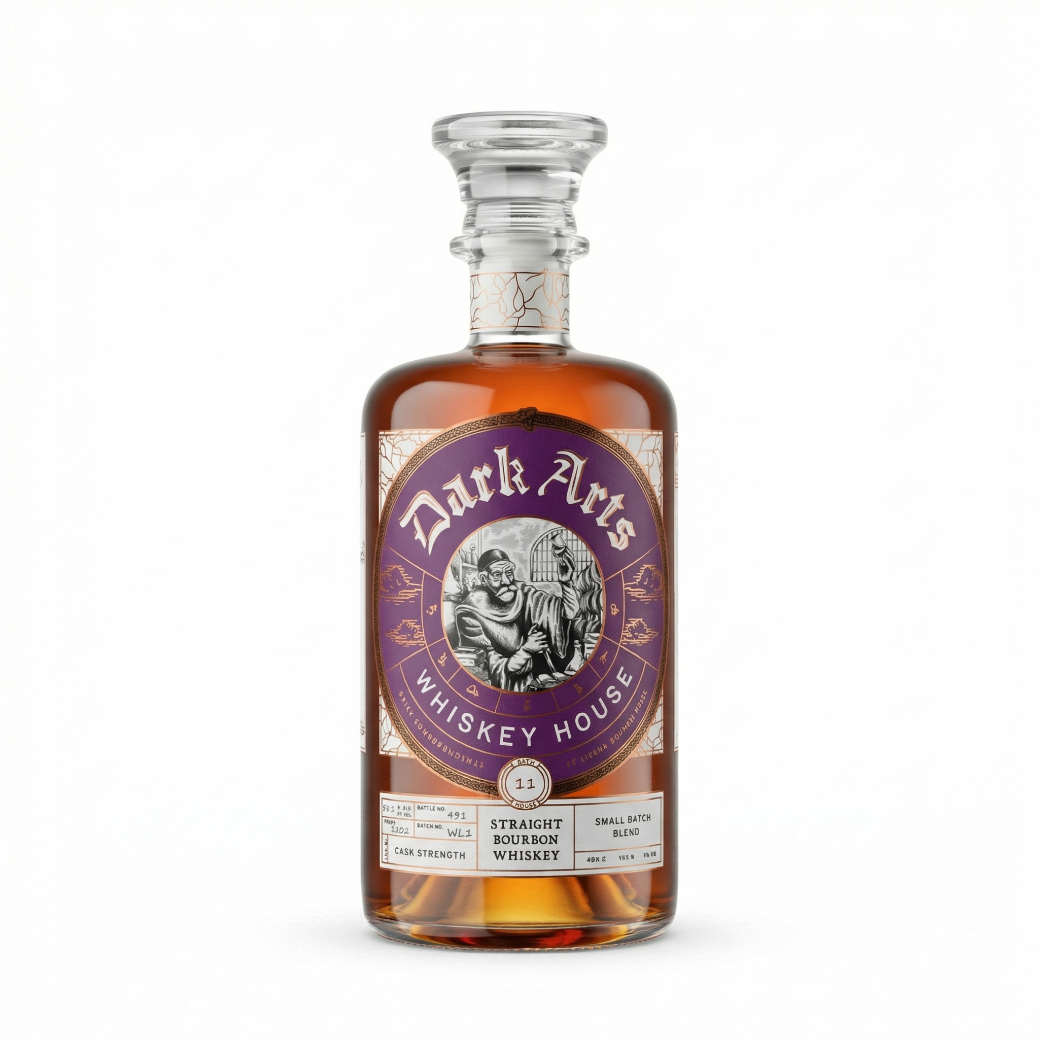 Dark Arts Whiskey House 11 Years Old  Whiskey Library 10 Barrel Blend Batch #1 750ml