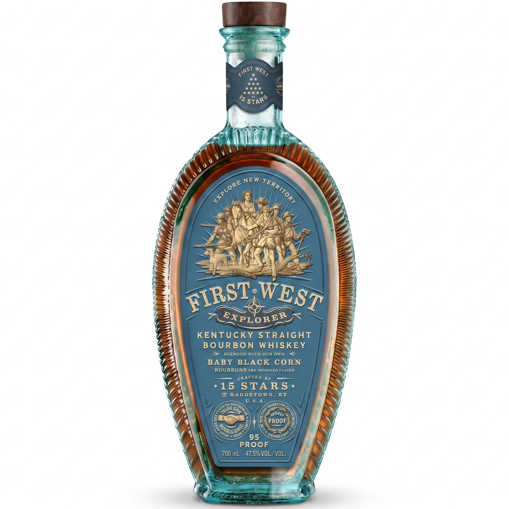 First West Explorer Straight Bourbon Whiskey 750ml