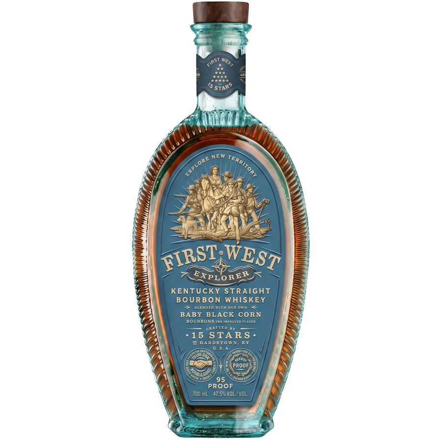 First West Explorer Straight Bourbon Whiskey 750ml