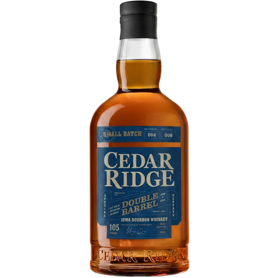 Cedar Ridge Double Barrel Bourbon Whiskey 750ml