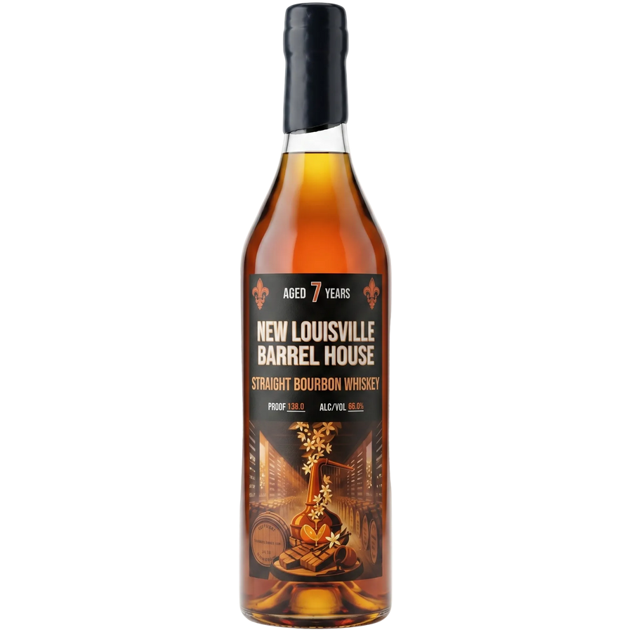 New Louisville 7 Years Old Single Barrel - Orange Blossom Char 750ml
