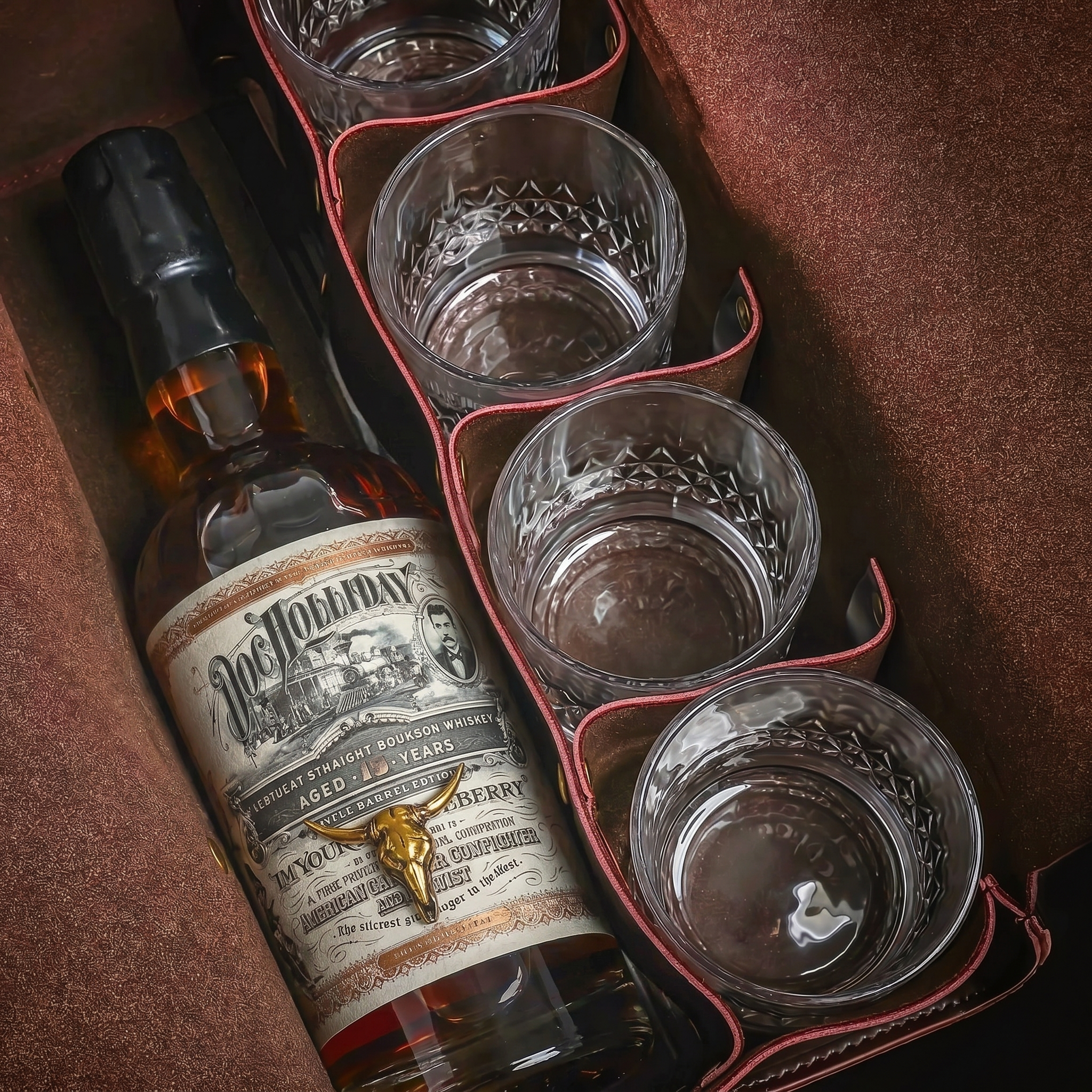 Doc Holliday Straight Bourbon Whiskey Limited Edition 10 Years Old 750ml