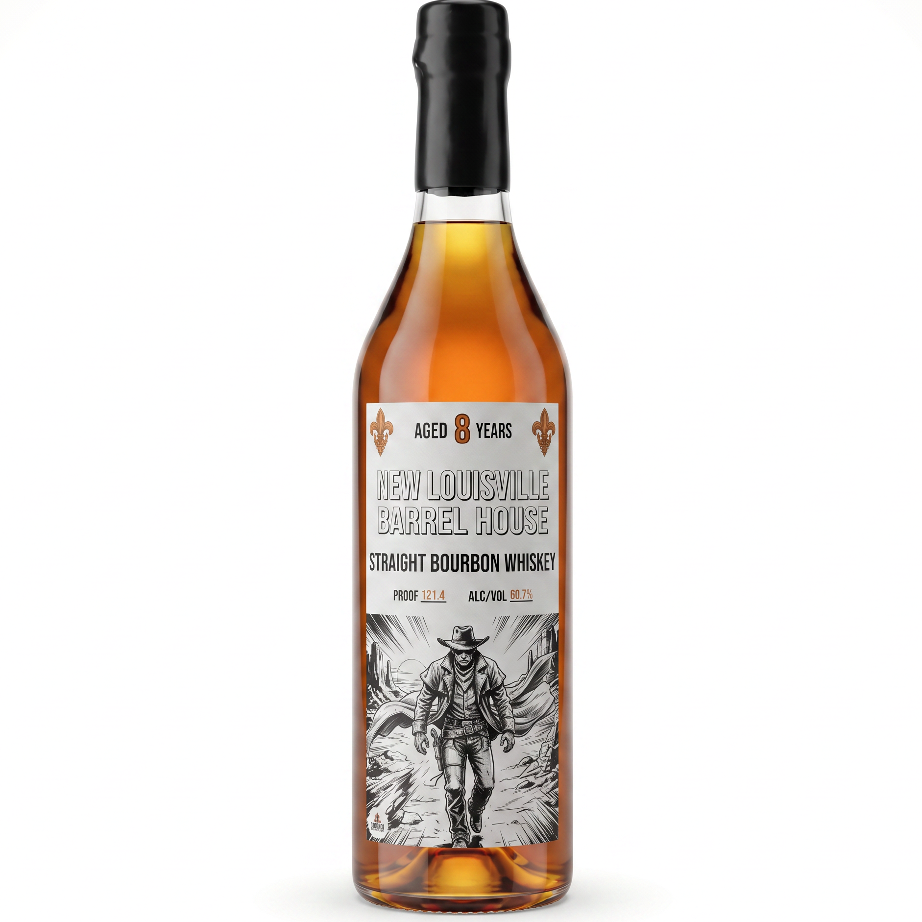 New Louisville 8 Years Old Single Barrel - Laser Beam 750ml
