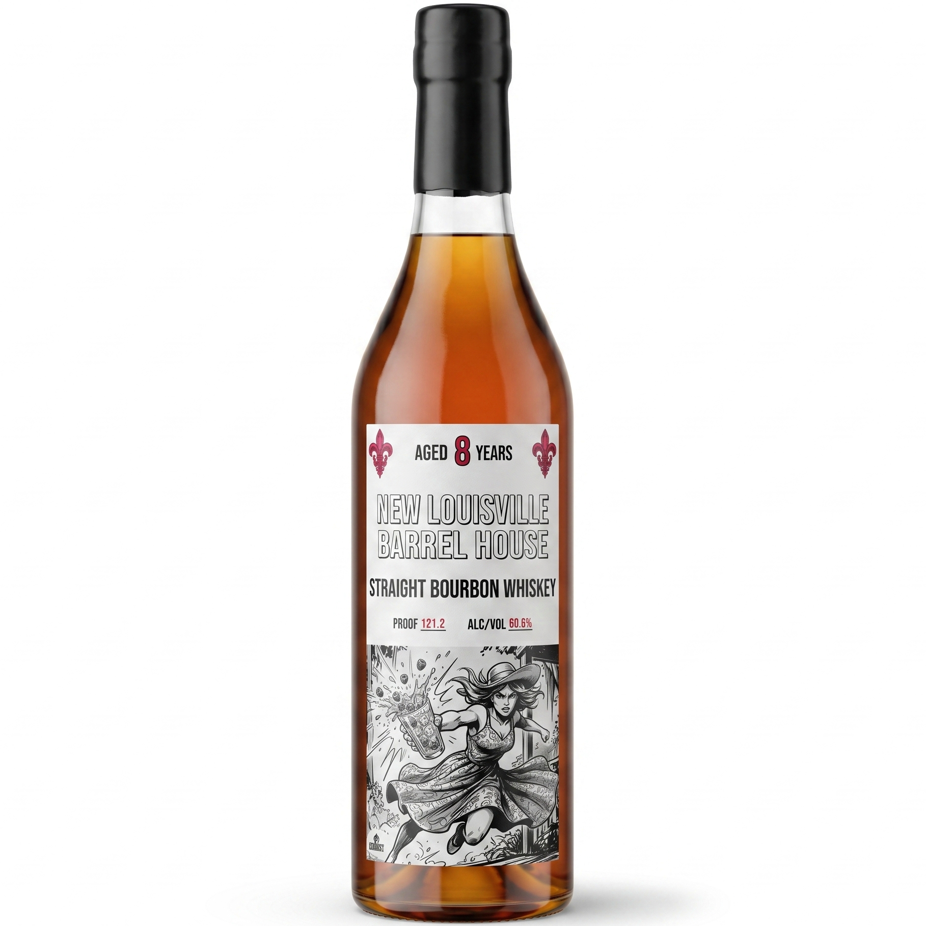 New Louisville 8 Years Old Single Barrel - Raspberry Iced Tea 750ml