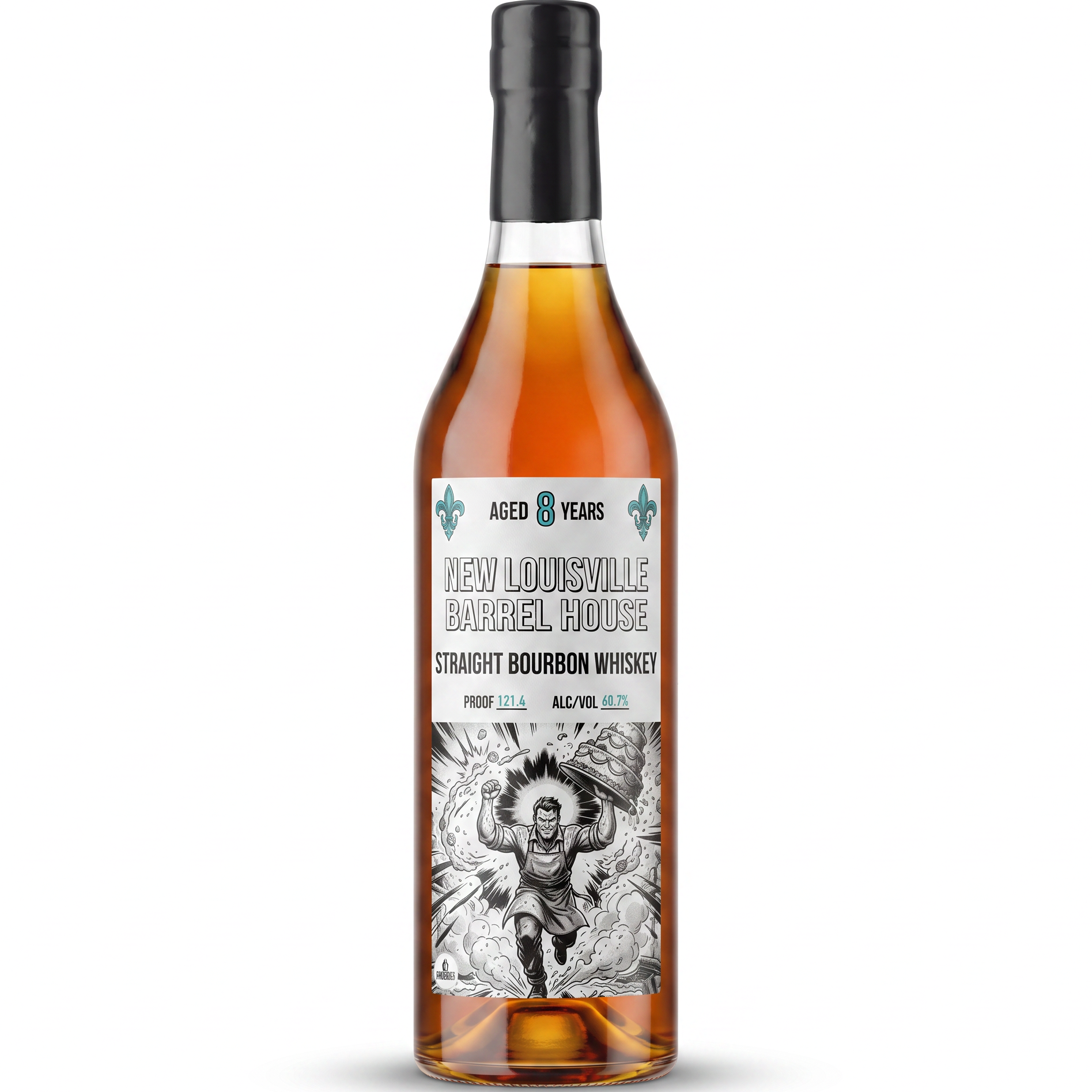 New Louisville 8 Years Old Single Barrel - Cake Daddy 750ml