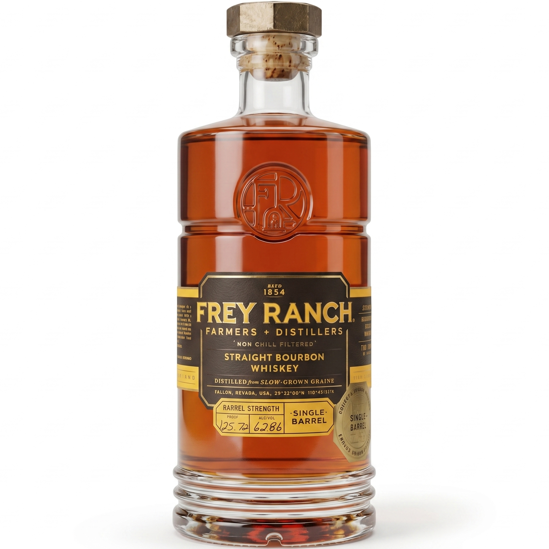 Frey Ranch Straight Bourbon Whiskey #20-0965 750ml