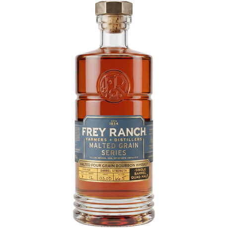 Frey Ranch Malted Grain Series Quad Malt Bourbon Whiskey #3044 750ml
