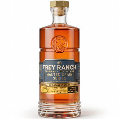 Frey Ranch Malted Grain Series Quad Malt Bourbon Whiskey #3036 750ml