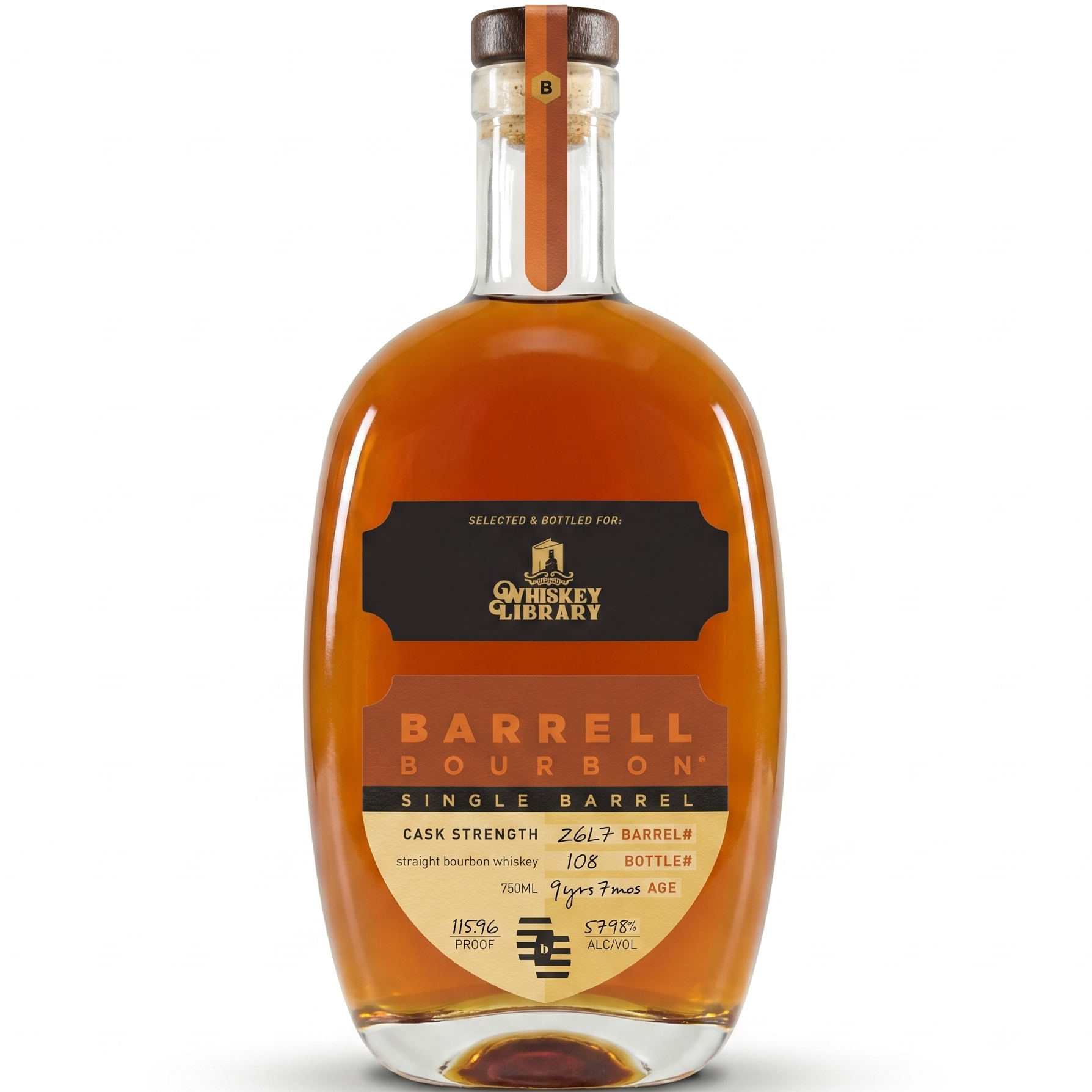 Barrell Craft Spirits Single Barrel: Z6L7 750ml