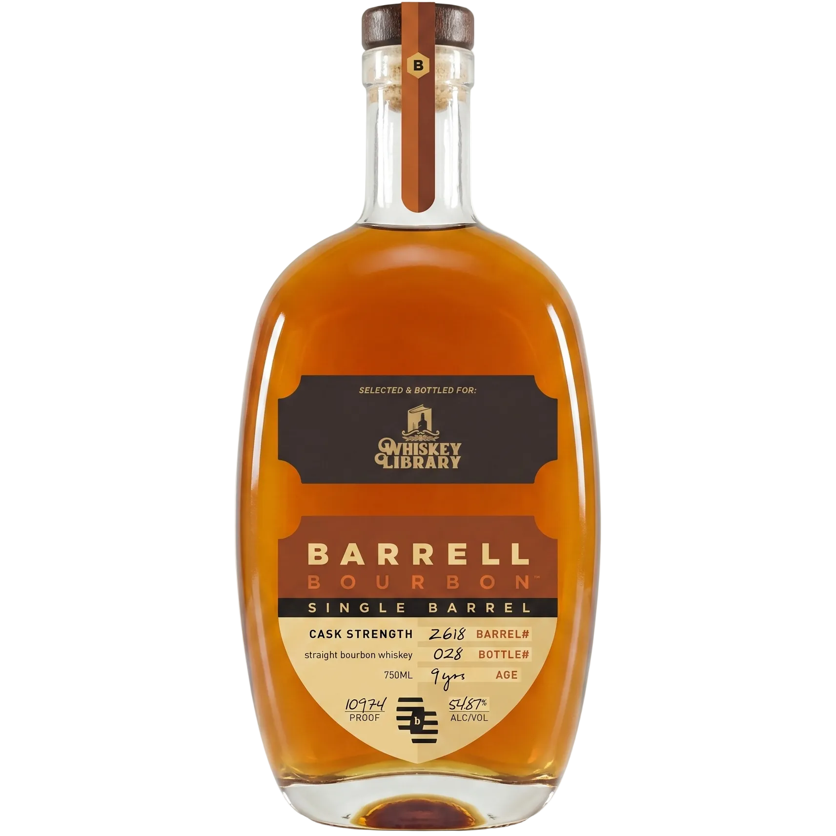 Barrell Craft Spirits Single Barrel: Z6i8 750ml