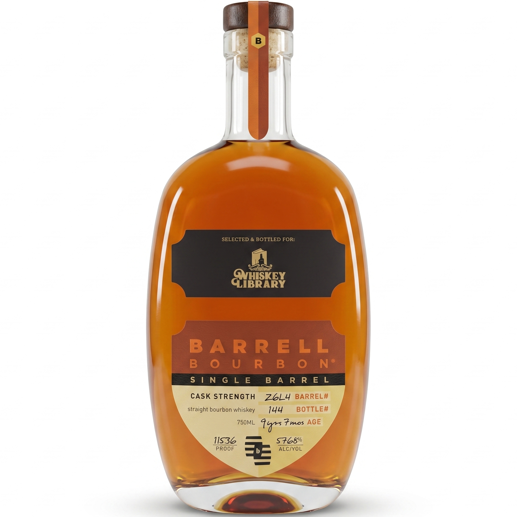 Barrell Craft Spirits Single Barrel: Z6L4 750ml