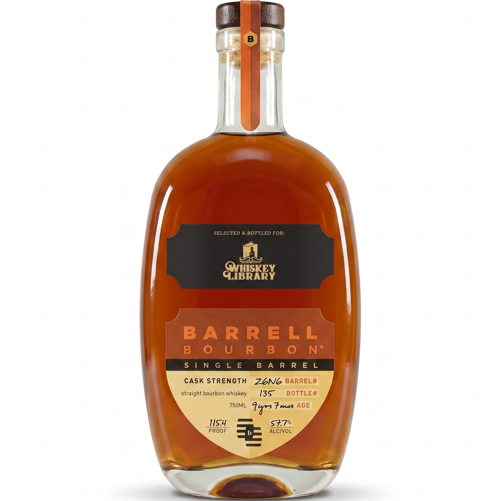 Barrell Craft Spirits Single Barrel: Z6N6 750ml
