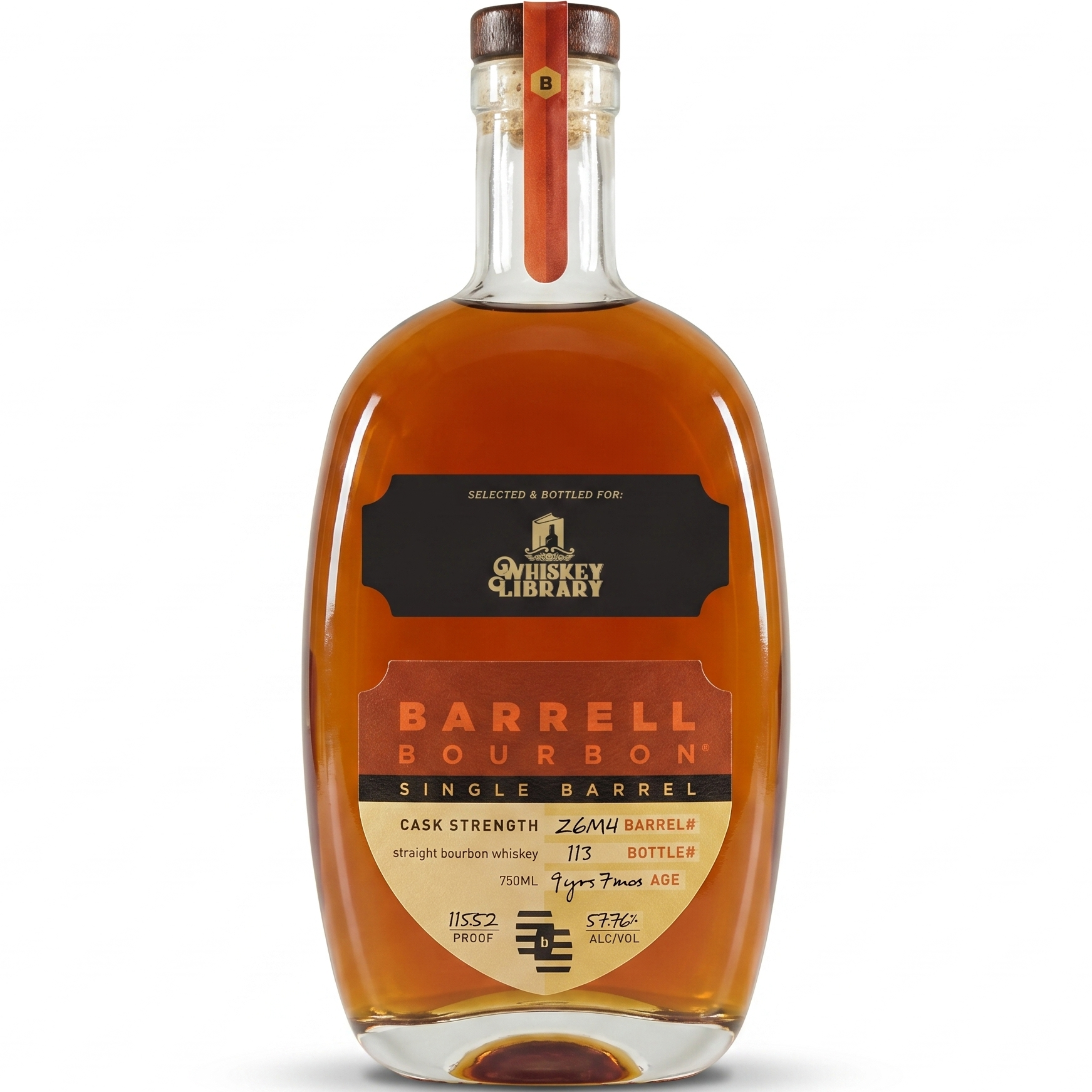 Barrell Craft Spirits Single Barrel: Z6M4 750ml