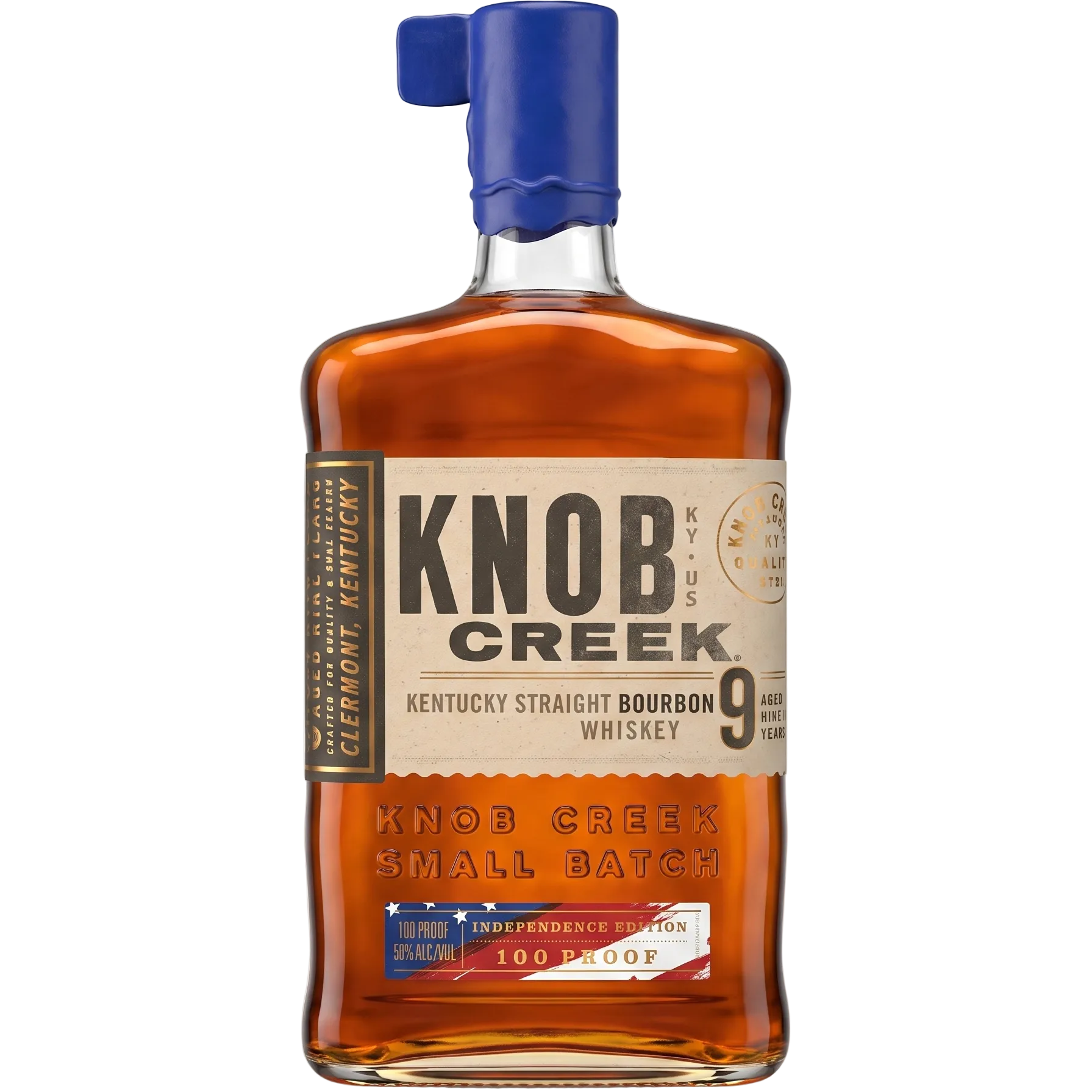 Knob Creek 9 Year Bourbon Independence Edition 100 Proof 750ml