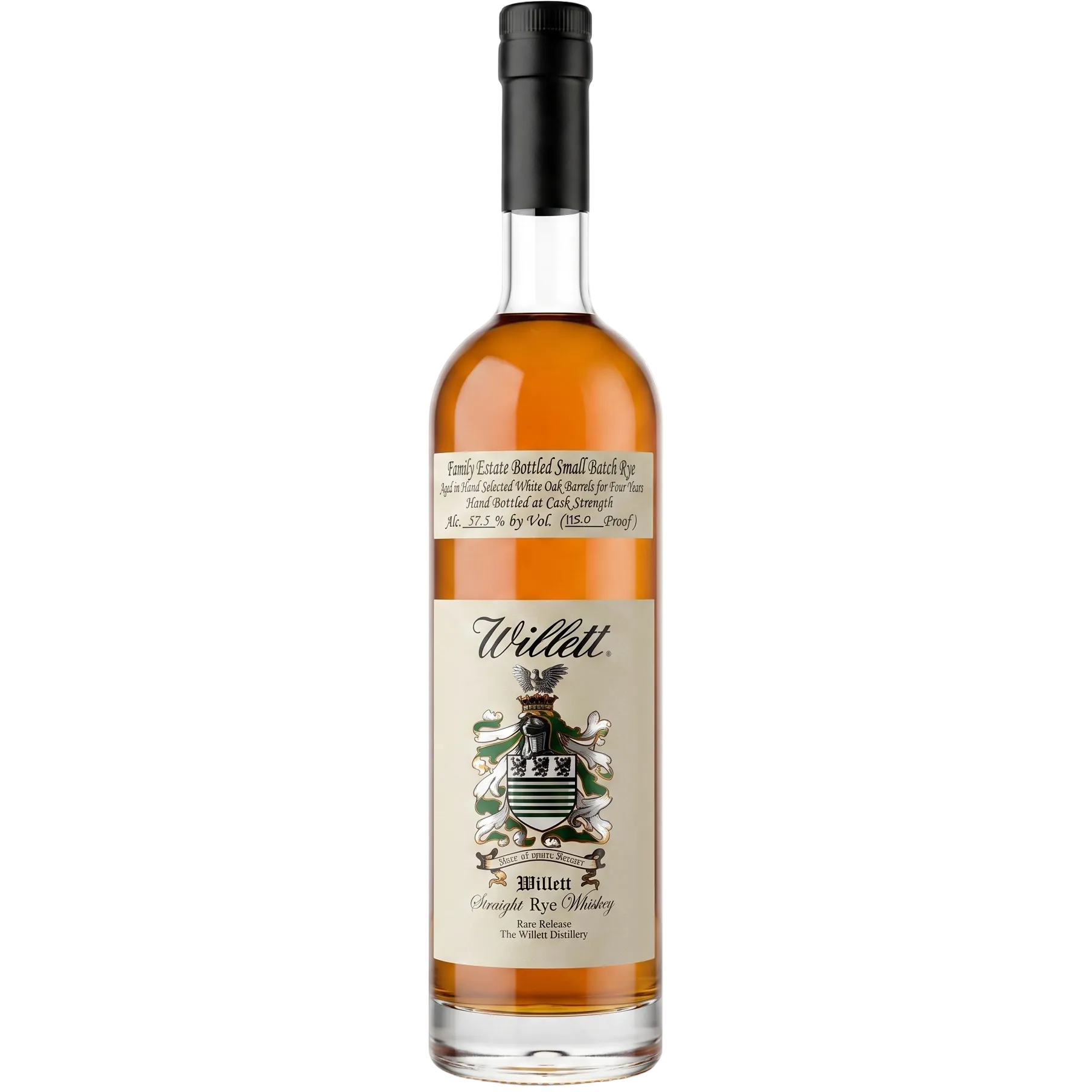 Willett Family Estate 4 Year Small Batch Cask Strength Rye 750ml