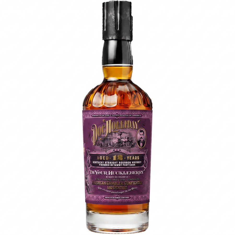 Doc Holliday Aged 12 Years Tawny Port Finished Single Barrel Bourbon 750ml