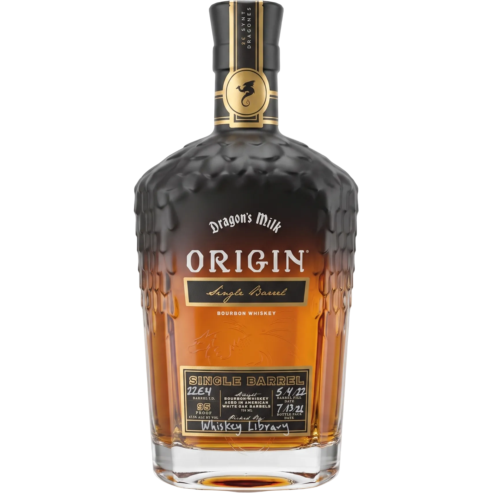 Dragon's Milk Origin Single Barrel Whiskey Library Pick 750ml