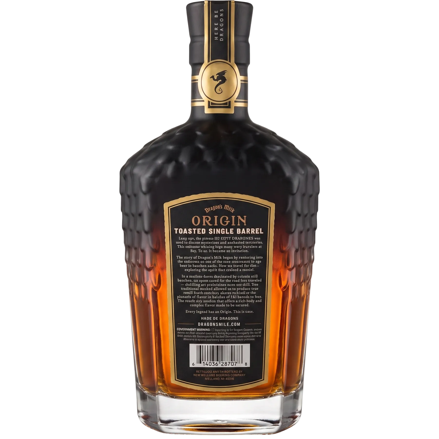 Dragon's Milk Origin Toasted Single Barrel Whiskey Library Pick 750ml