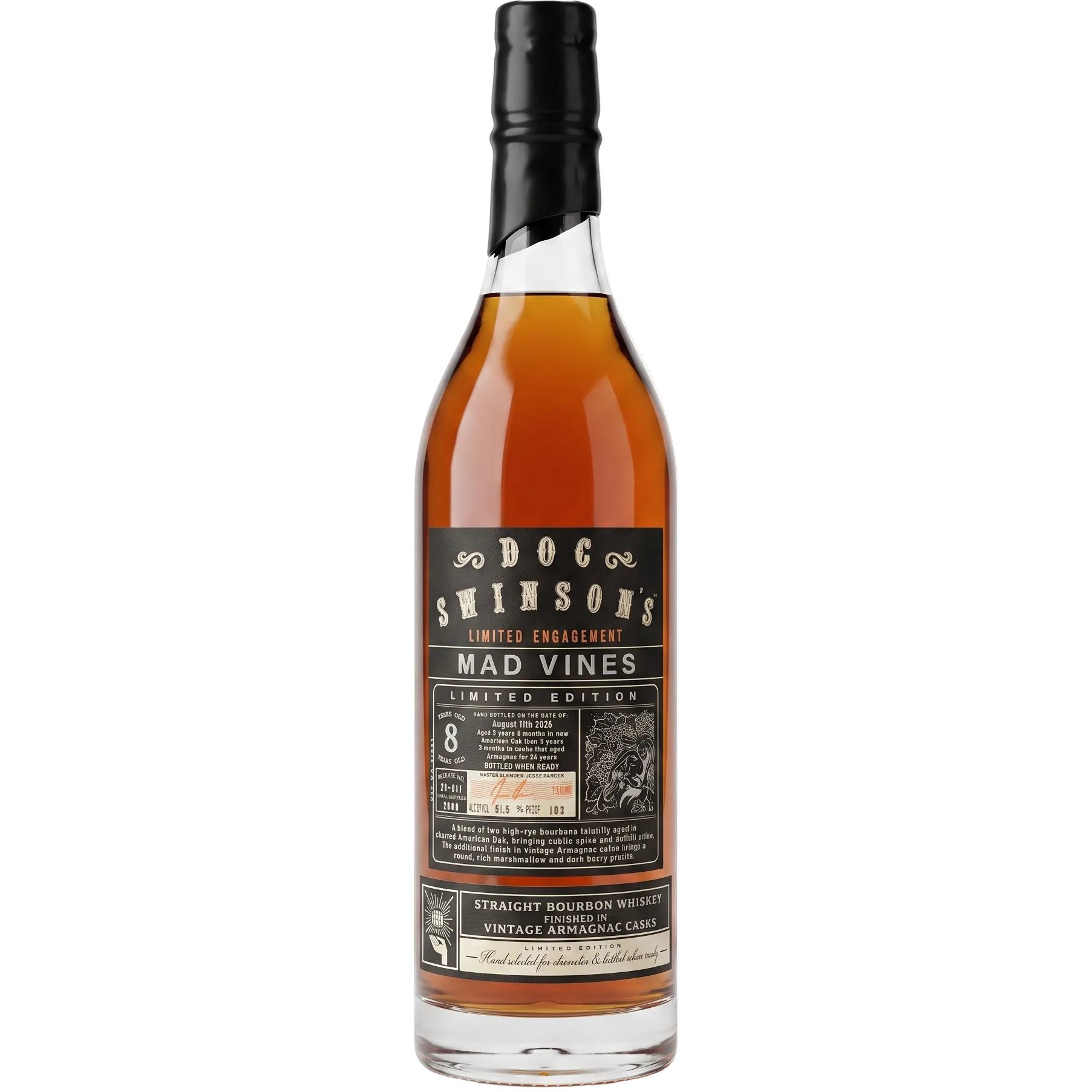 Doc Swinson's Exploratory Cask Mad Vines 8 Year Armagnac Finish Bourbon 750ml