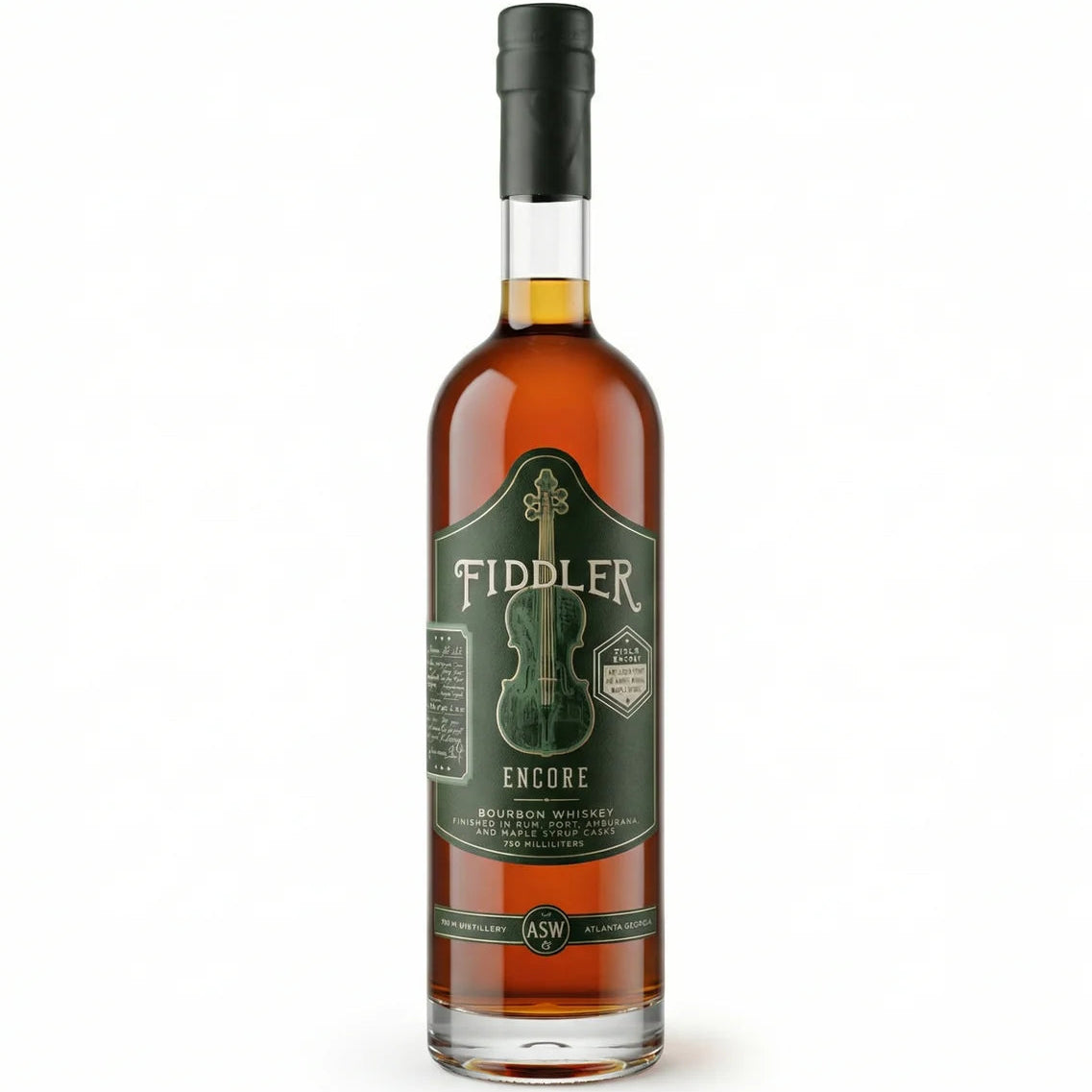 Fiddler Encore Cigar Batch 7 Years Old Cigar Small Batch Whiskey 750ml