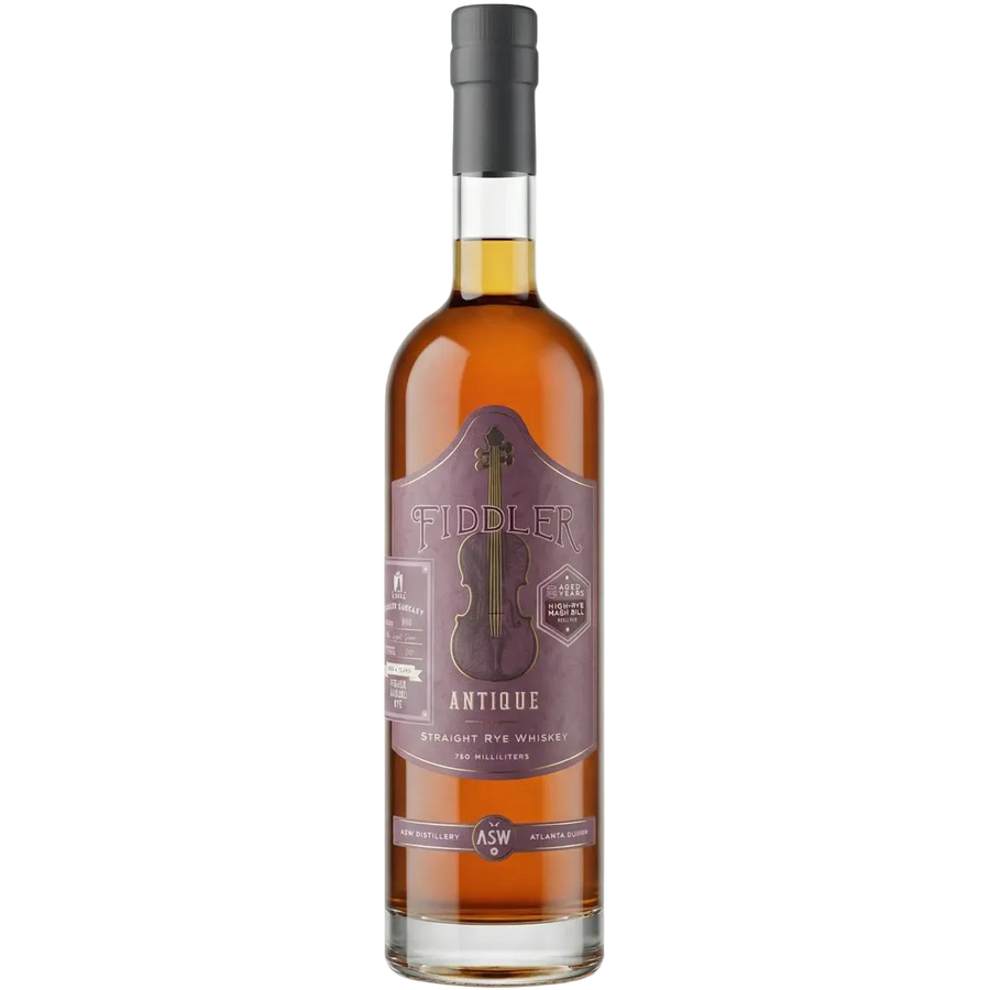 Fiddler Antique Rye 9 Years Old Single Barrel Rye Whiskey 750ml