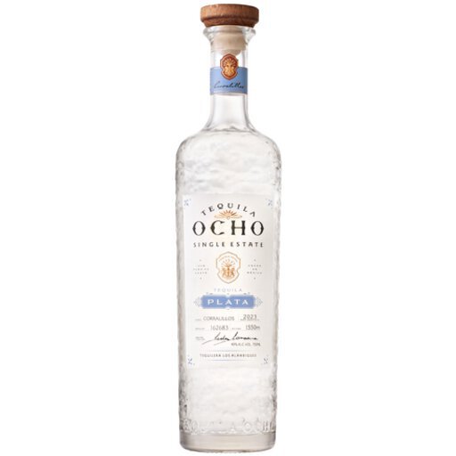 Tequila Ocho Plata La Mesa 2025 Single Estate Additive Free 750ml