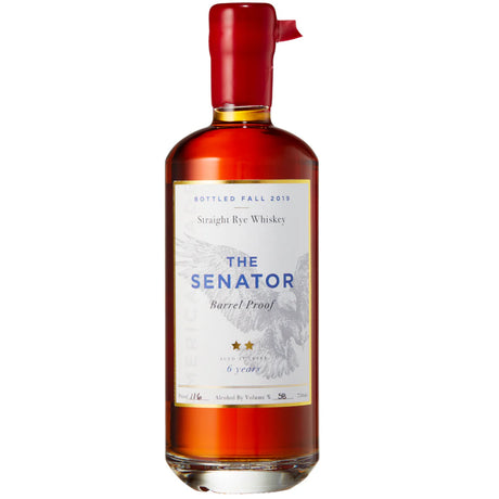 The Senator 6 Year Barrel Proof Straight Rye 116 Proof 750ml